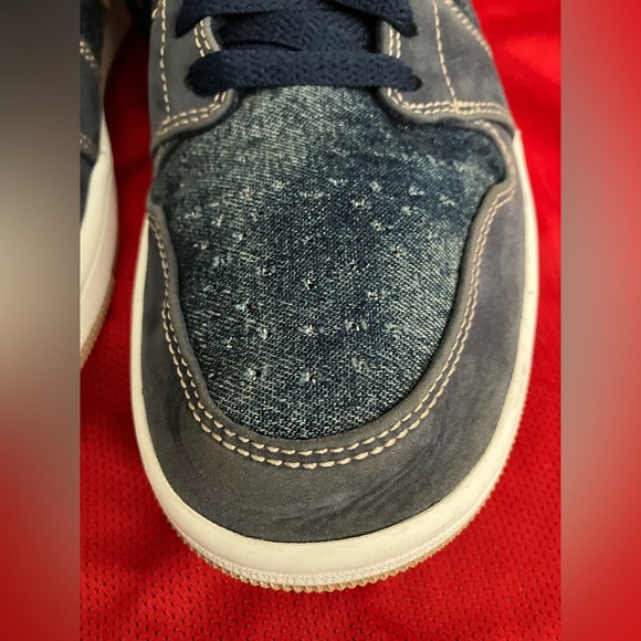 Nike Air Jordan 1 Low SE Denim Sneakers 🔥🔥Jordans Shoes - Picture 4 of 13